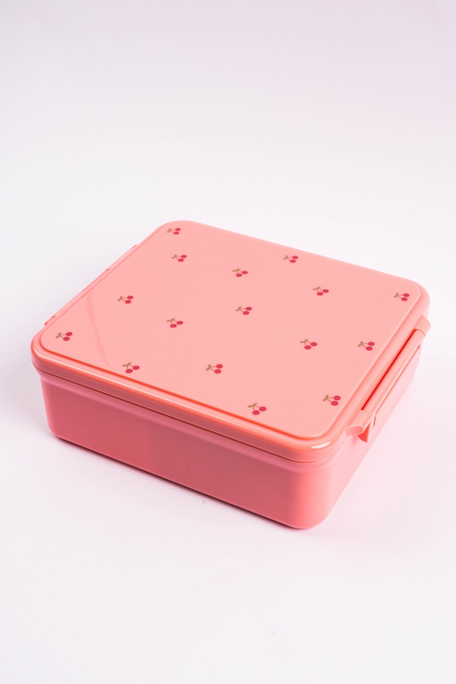 Cocobee Cherry Tritan Bento Lunch Box With Food Jar, 4 Compartments, Bpa Free, Leakproof, Microwave Safe, 1.87L – Pink