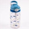 Cocobee Ocean Tritan Water Bottle – Bpa-Free, Push-Button Open, Leakproof – Blue