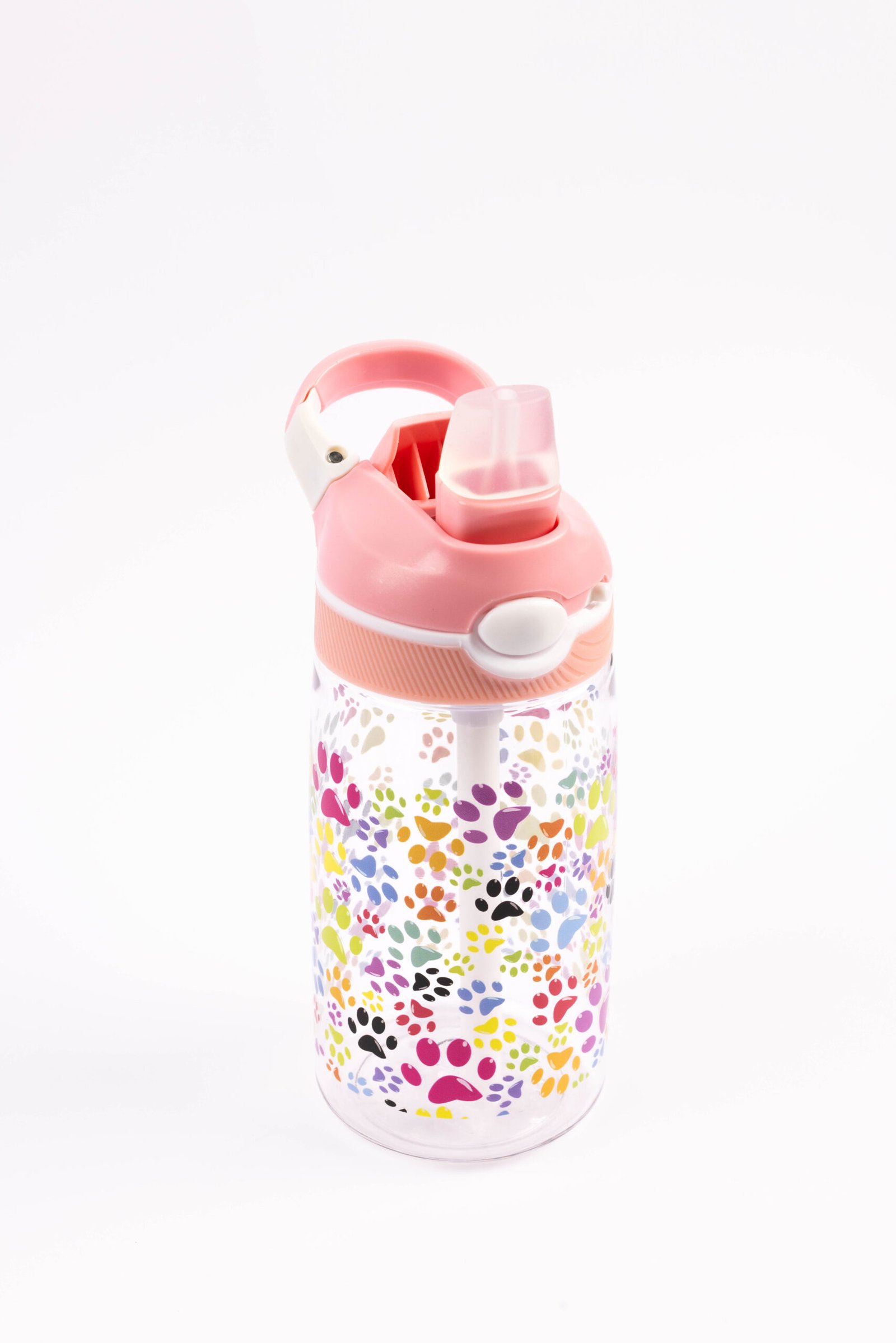 Cocobee Tritan Leakproof Water Bottle, 480Ml – Bpa Free, Push-Button Lid, Age 3+ (Pink)