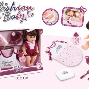 Kikibebe 12-Inch Girl Interactive Potty Training Doll – Multicolor