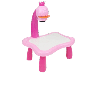 Kikibebe Projection Painting Machine With Music – Pink