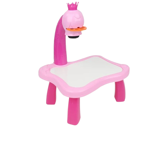 Kikibebe Projection Painting Machine With Music – Pink