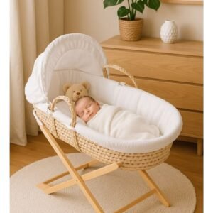 kikibebe-wooden-fun-moment-moses-basket-with-foldable-stand-wood