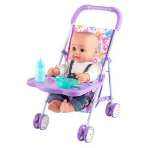 kikibebe_18_inch_fat_boy_doll_with_stroller_bottle_dinner_plate_boys_multicolor