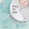 MOON Organic Swaddler -Grey