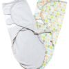 MOON Organic Swaddler pack of 2 - Grey