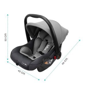 MOON Bibo Baby Carrier/Car Seat - Grey