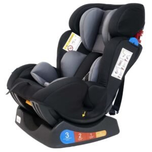 MOON Sumo Baby/Infant Car seat suitable from Birth to 6 Years-(Group(0,1,2) (0-25 Kg)-Black