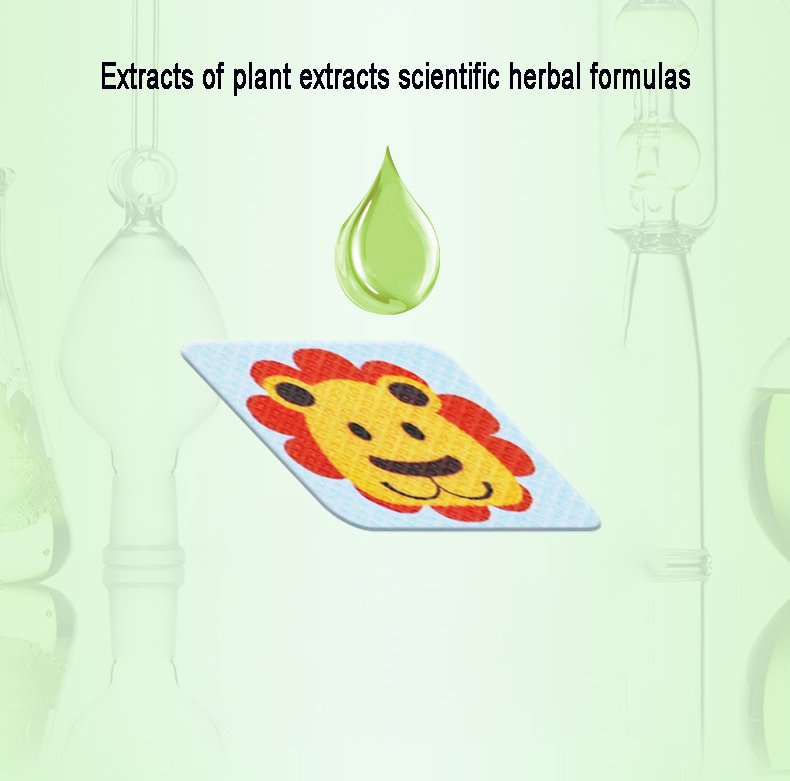 Kikibebe Mosquito Repellent Patches Breathable and Soft Multicolor