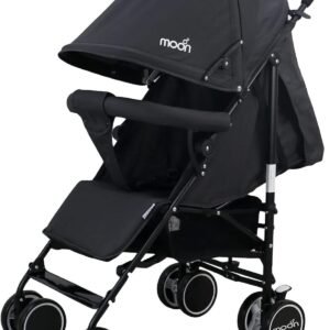 MOON Neo Plus Light Weight Travel Stroller,Black