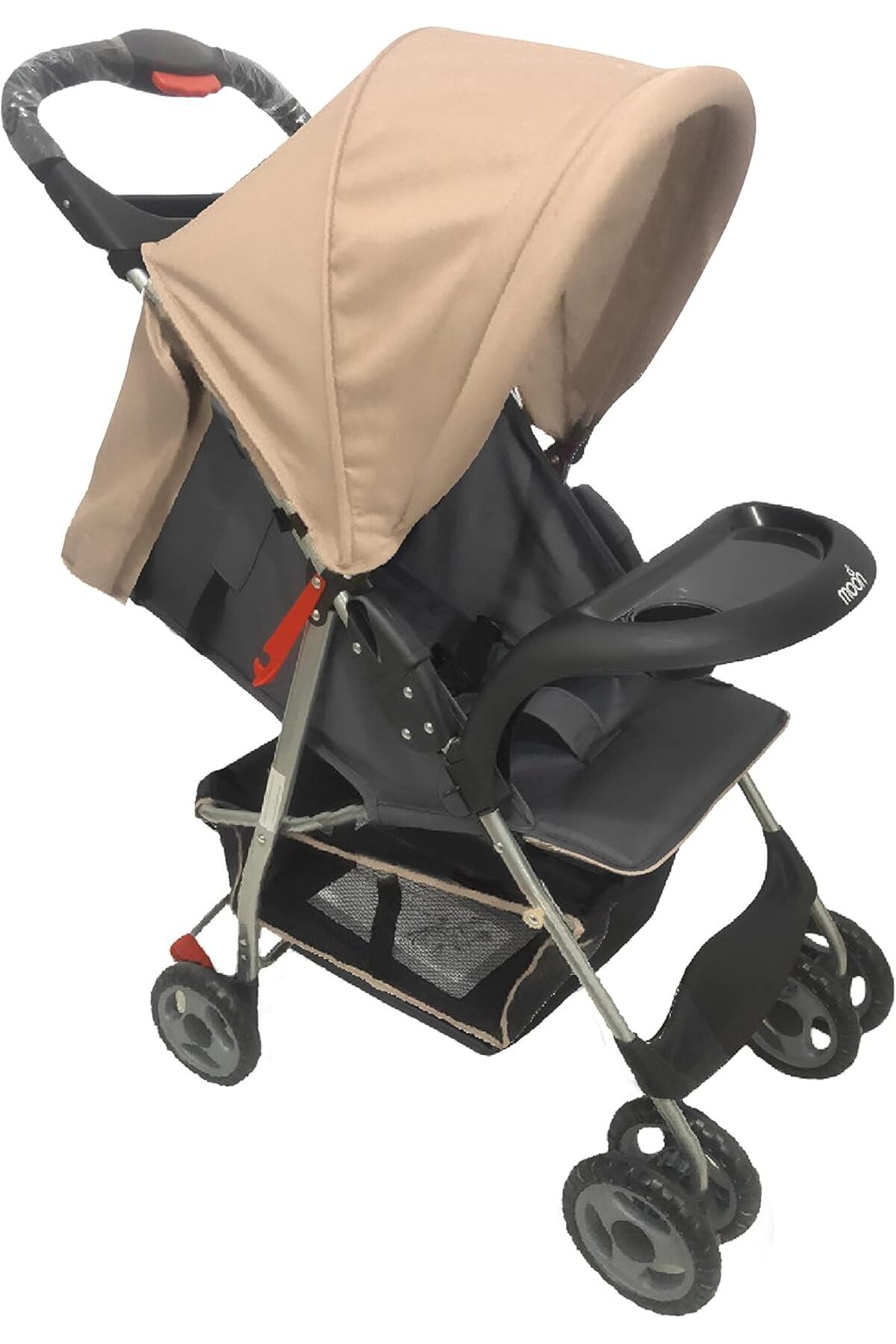MOON - Bezik One Fold Stroller - Biege 1 MOON - Bezik One Fold Stroller - Biege