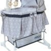 MOON Soffy - 4 in 1 convertible cradle -Dark Grey