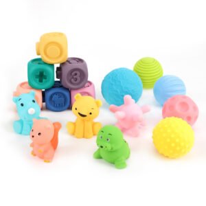 MOON Baby Educational Cubes – Small Number Block Cubes,Animal Toys for Toddlers & Shapes