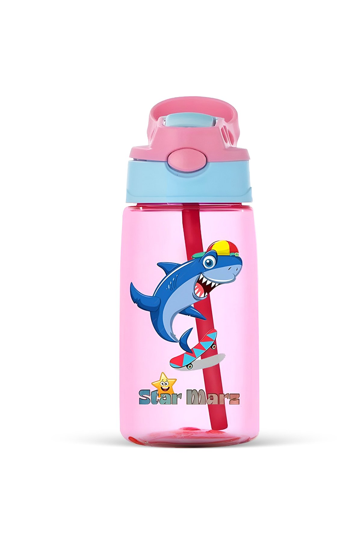 StarMarz Kids Sipper Water Bottle – Anti-Leak Cartoon Design For Girls – 480 Ml – Purple 1 StarMarz Kids Sipper Water Bottle – Anti-Leak Cartoon Design For Girls – 480 Ml – Purple
