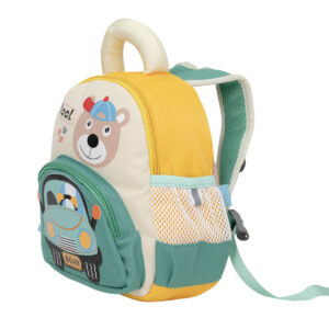 MOON Kids Backpack – Comfy 3D Design,Padded Straps, Waterproof-Perfect for Preschool, Nursery, Snacks & Lunchbox-Bear