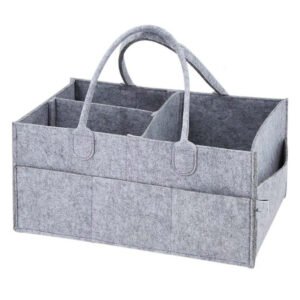 STAR BABiES Diaper Caddy Organizer - Grey, Piece Of 1