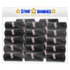 STAR BABiES - Scented Nappy Bag - Pack of 25/375 Bags - Black