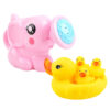 STAR BABiES Rubber Ducks with Watering Kettle Toy - Pink Yellow