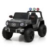 سيارة جيب فاخرة للأطفال من طراز G-Class من URBAN TOTS - بطارية 12 فولت، محرك مزدوج، موسيقى، أضواء LED وجهاز تحكم عن بعد - سيارة كهربائية قابلة لإعادة الشحن - رمادي