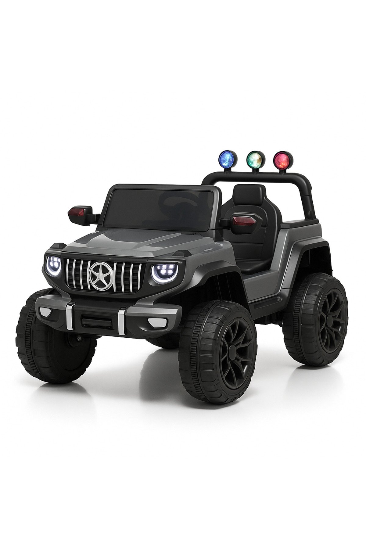 سيارة جيب فاخرة للأطفال من طراز G-Class من URBAN TOTS - بطارية 12 فولت، محرك مزدوج، موسيقى، أضواء LED وجهاز تحكم عن بعد - سيارة كهربائية قابلة لإعادة الشحن - رمادي 1 سيارة جيب فاخرة للأطفال من طراز G-Class من URBAN TOTS - بطارية 12 فولت، محرك مزدوج، موسيقى، أضواء LED وجهاز تحكم عن بعد - سيارة كهربائية قابلة لإعادة الشحن - رمادي
