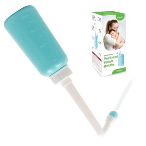 MOON - Perineal Wash Bottle For Postpartum Care - Blue - 350 ml