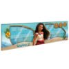 Disney Moana 2 Art Set for Kids – 86 x 54 cm Case with 60 Felt Tip Pens, 10 Pencil Crayons, 10 Wax Crayons, 6 Stamps, Ink Pad, Coloring Book, Notebook & 30 Stickers