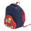 MOON Kids Backpack  – Comfy 3D Design,Padded Straps, Waterproof-Perfect for Preschool, Nursery, Snacks & Lunchbox-Car