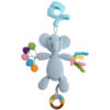 MOON Handcrafted Crochet Toy with Ring & Clip Hanger-Elephant