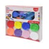 MOON Kid's Dough Kitchen Creation Set. 8 x 50g dough pot.