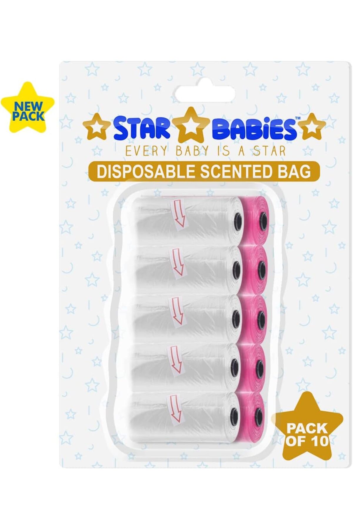 STAR BABiES Scented Bag Blister - Pack of 10 1 STAR BABiES Scented Bag Blister - Pack of 10