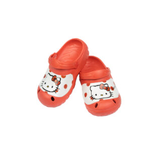Hello Kitty Kids Clogs With Lightweight Comfort And Durable Design – Red