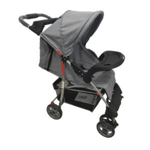 MOON Bezik - One Fold Stroller,Mid Grey