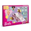 Multiprint Barbie Sticker Machine – DIY Sticker Maker Set with 12 Markers, 7 Stampers, Ink Pad, Scissors & Album – Creative Craft Kit for Girls