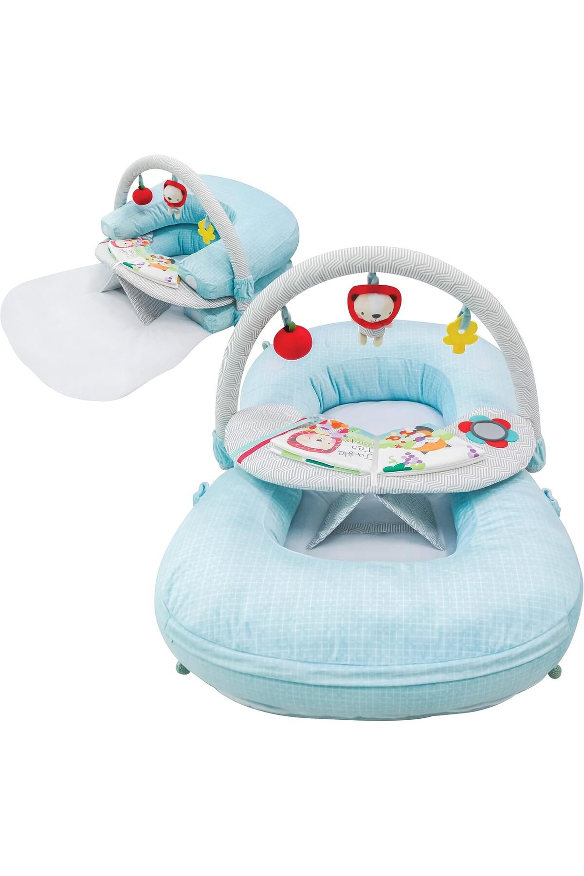 MOON 2 in 1 Nap and Play Travel Floor Mat with Mosquito Net -for Babies 0m+ 1 MOON 2 in 1 Nap and Play Travel Floor Mat with Mosquito Net -for Babies 0m+