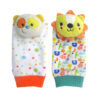 MOON Tiny Tots Foot Rattle for Growing Babies and Toddlers (0m+)-Multi Coolor