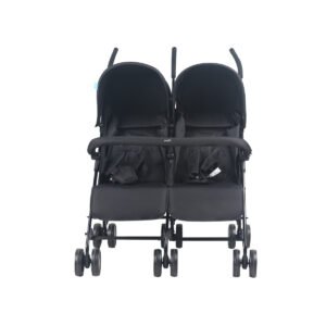MOON Twinnzi Stroller -Black