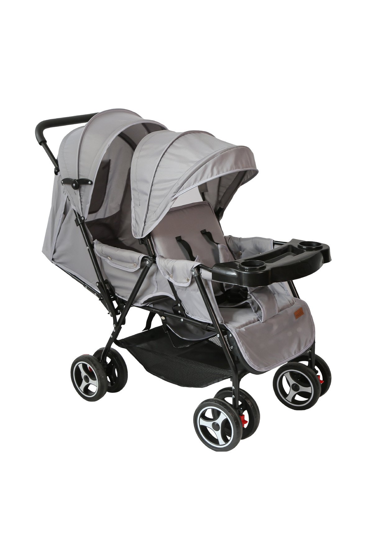 MOON Magnum Twin Stroller,Light grey 1 MOON Magnum Twin Stroller,Light grey