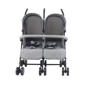 MOON Twinnzi Stroller -Grey
