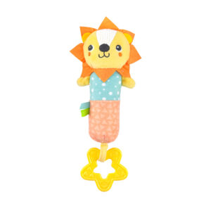 MOON Jungle friends Soft Rattle toy ( Lion)