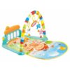 URBAN TOTS Baby Activity Play Gym with Soft Padded Mat & Hanging Toys – Musical Infant Playmat for Newborns – Tummy Time & Early Development