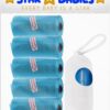 STAR BABiES - Pack of 5/75 Bags Scented Nappy Bag Blue & Assorted Dispenser