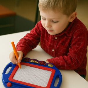 Marvel Spider-Man Magic Writing Board – Kids’ Doodle & Drawing Toy with Stylus – Educational Art Board-Ages 3+ Multicolor