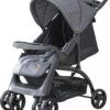 MOON Aria Baby Stroller Travel Gear - Black