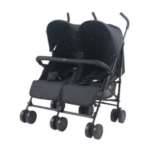 MOON Twinnzi Stroller -Black