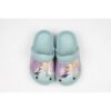 Frozen Kids Clogs With Elsa Print Comfortable & Lightweight Slip-Ons– Girls – Light Sky Blue