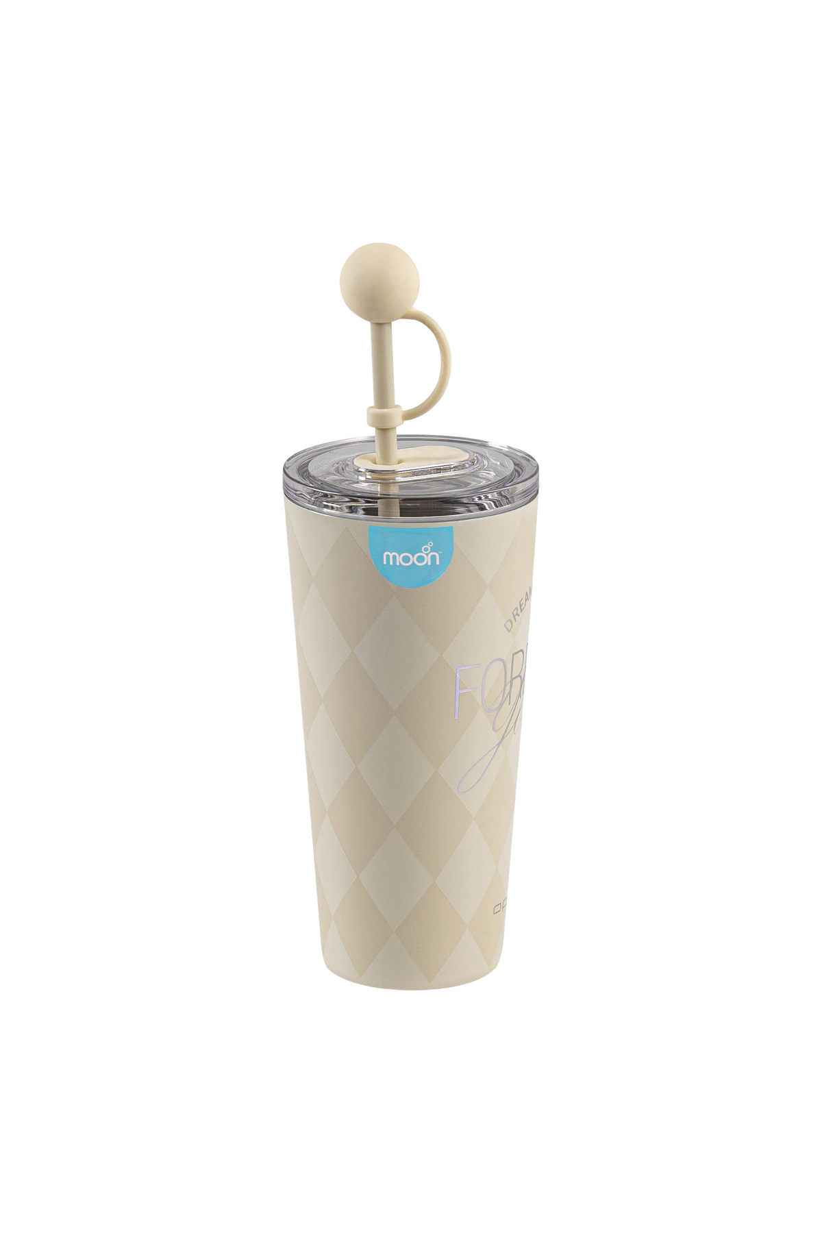 MOON Double Wall Smoothie Cup With Straw
86x86x206mm
473ml / 16oz-White 1 MOON Double Wall Smoothie Cup With Straw
86x86x206mm
473ml / 16oz-White