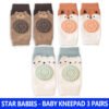 STAR BABiES Knee Pad - Pack of 3 - Blister Pack