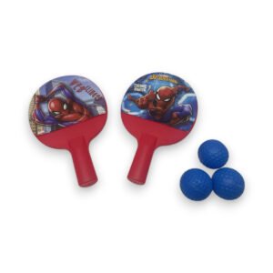 Marvel Spider-Man Paddle Ball Set with 3 Balls | Kids Outdoor & Indoor Fun Toy-Multicolor