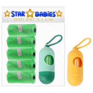 STAR BABiES - Scented Bag With Dispenser Pack of 2 - Blue