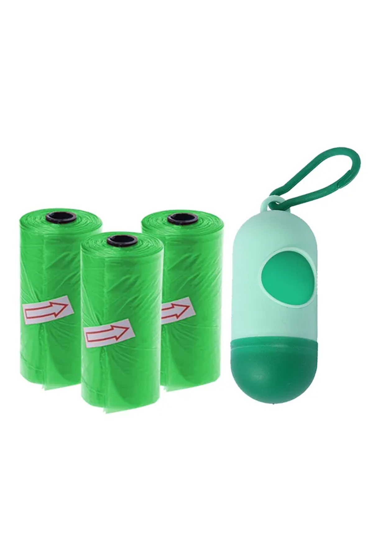 STAR BABiES - Scented Bag Pack of 3 with Dispenser - Green 1 STAR BABiES - Scented Bag Pack of 3 with Dispenser - Green